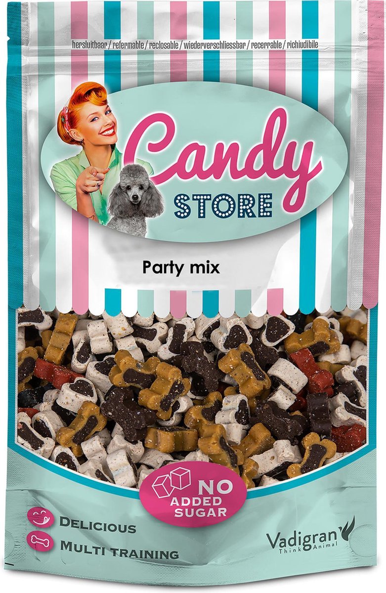 Candy party mix 3 zakjes van 180g