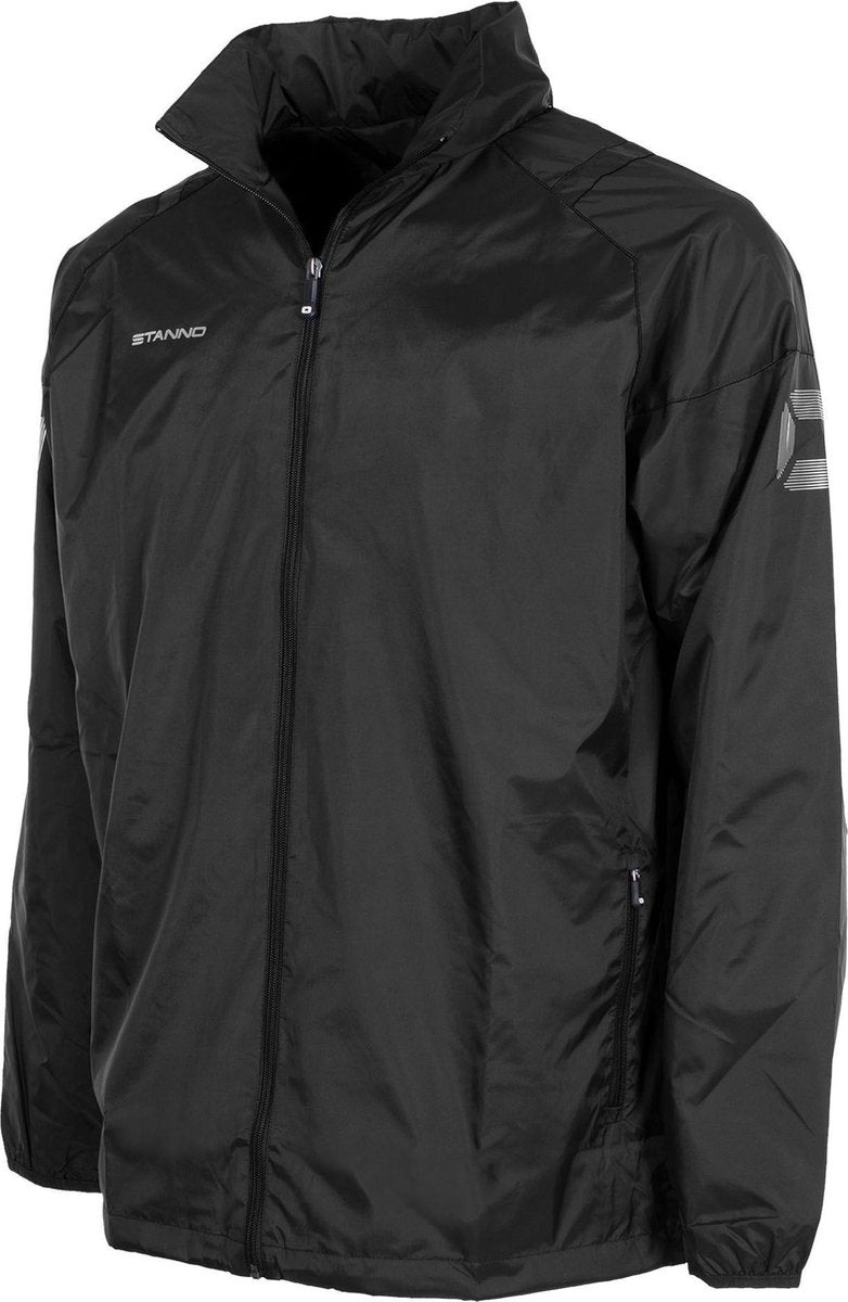 Stanno Centro All Weather Jack Sportjas - Zwart - Maat S