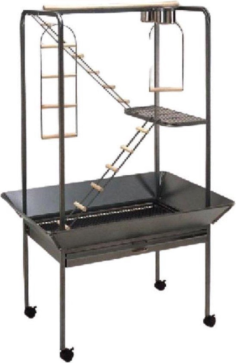 Papegaaienstandaard Venna Antraciet 103 x 78 x 163 cm
