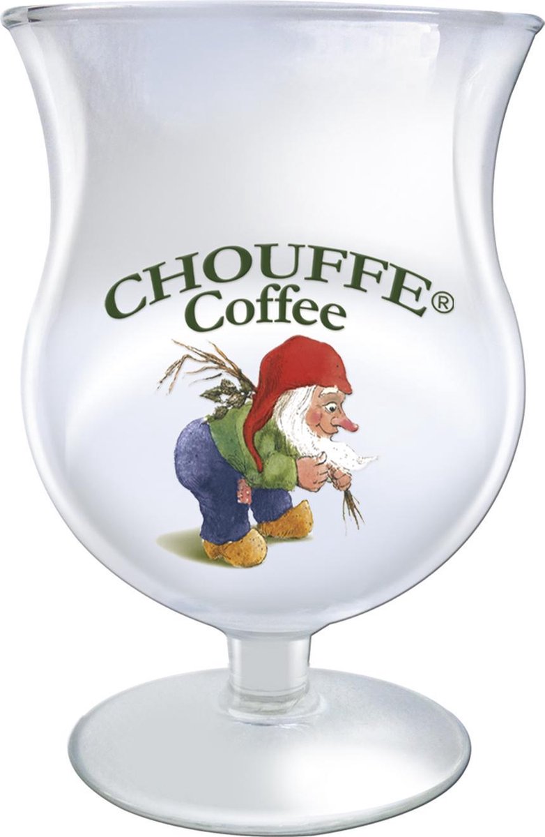 Chouffe coffee cream glazen 7-20cl verpakt per 6
