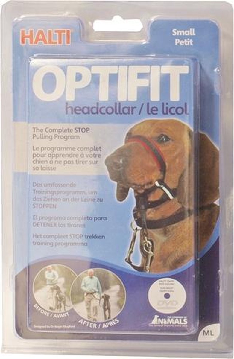 Halti OptiFit Headcollar - Hond - Anti trekhalsband - Maat S - Voor West Highland Terriër