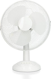 Trebs 99381 - Tafelventilator met 3 snelheden 30 cm - Wit