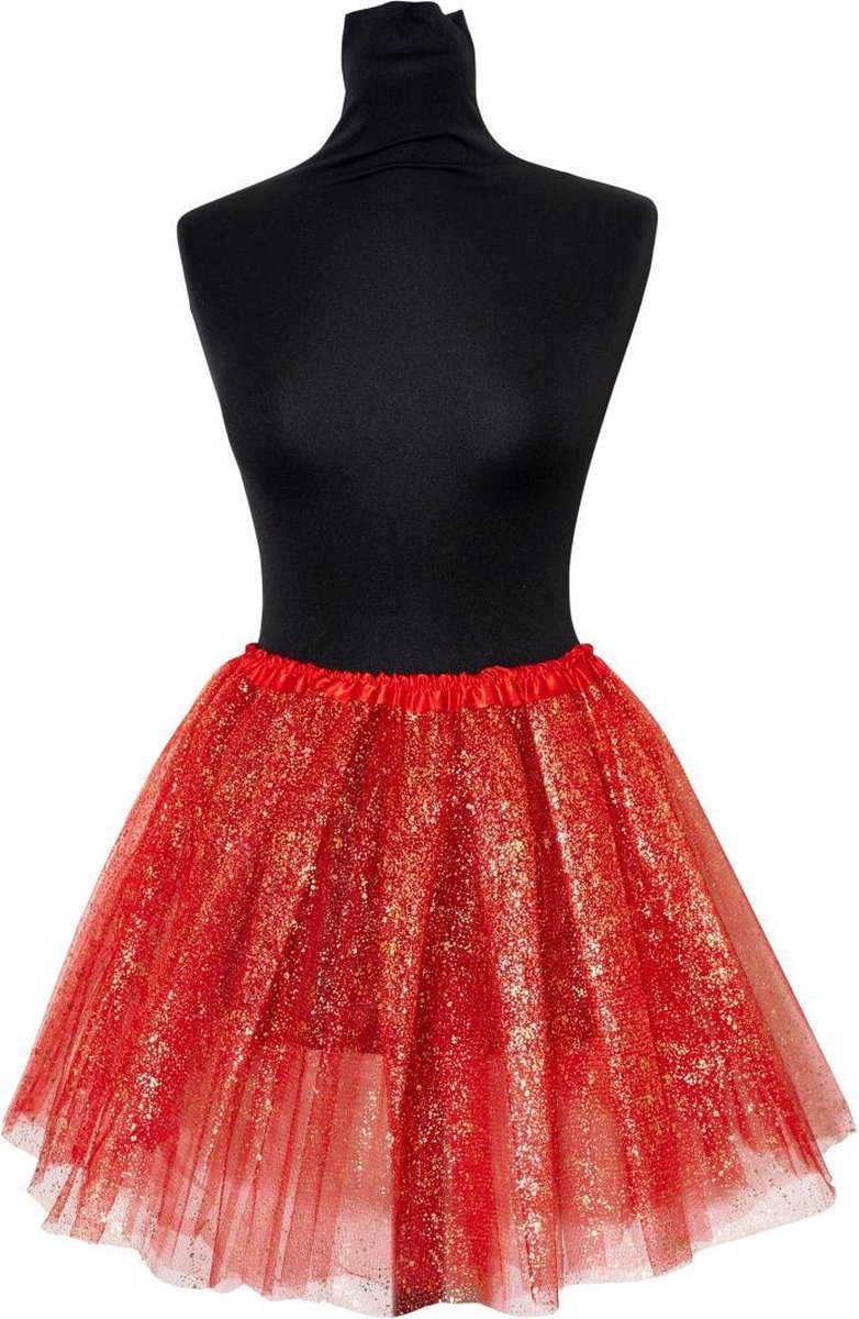 Het aller nieuwste tule rokje met vaste glitters