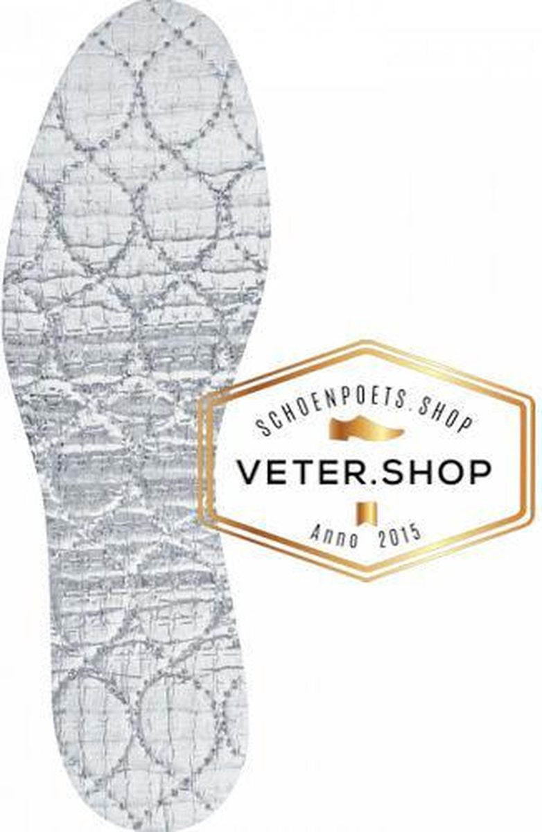 Pedag Solar inlegzool - zeer dun met 3-voudige werking voor warme voeten. - 37 Aluminium badstof combinatie