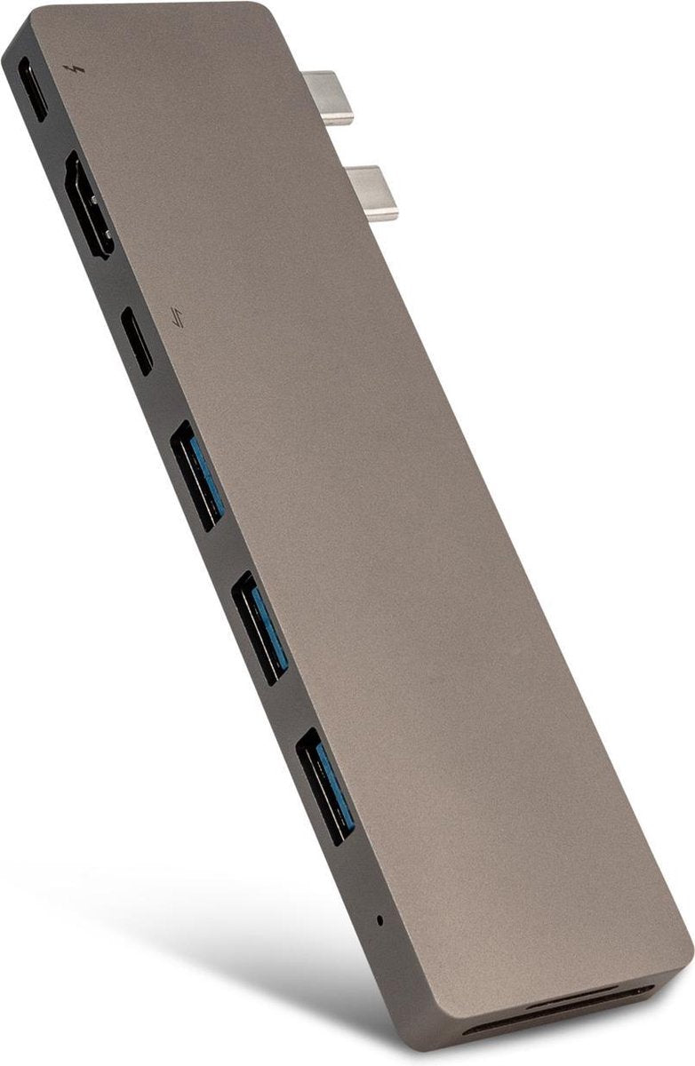 SBVR DS64 | 8 in 2 USB-C Macbook Adapter | Thunderbolt 3 - HDMI 4K@60Hz | Docking Station