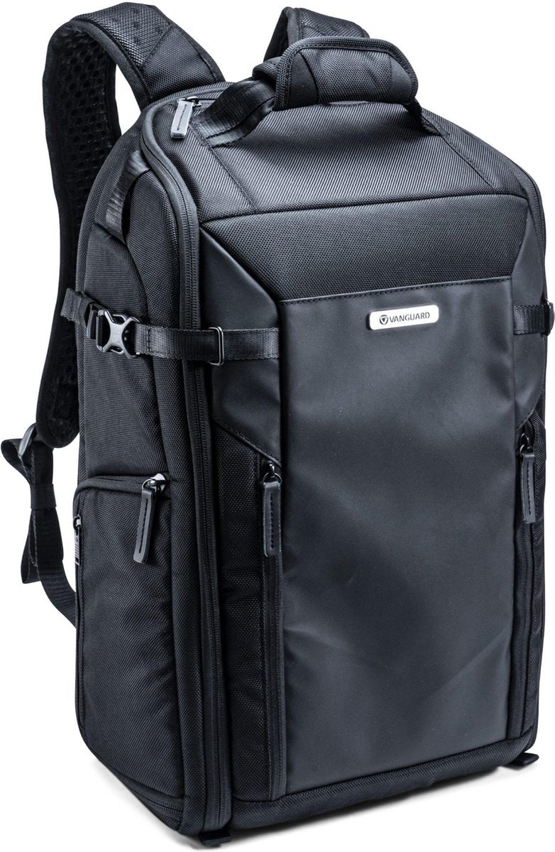 Vanguard Veo Select 48 BF BK | Camera Rugtas XL | 5 lenzen 2 x SLR | 15 inch laptop | Airflow | Zwart