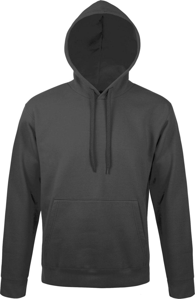 SOLS Snake Unisex Hooded Sweatshirt / Hoodie (Donkergrijs)