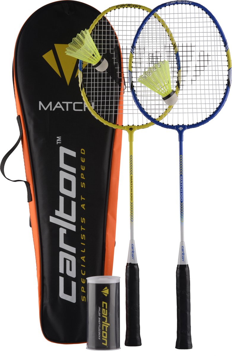 Carlton MATCH 100 -  2  spelers Badmintonset