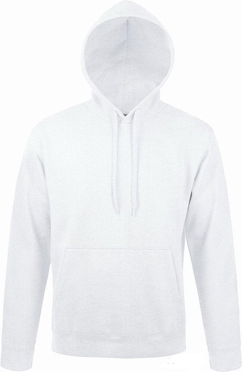 SOLS Snake Unisex Hooded Sweatshirt / Hoodie (Wit)