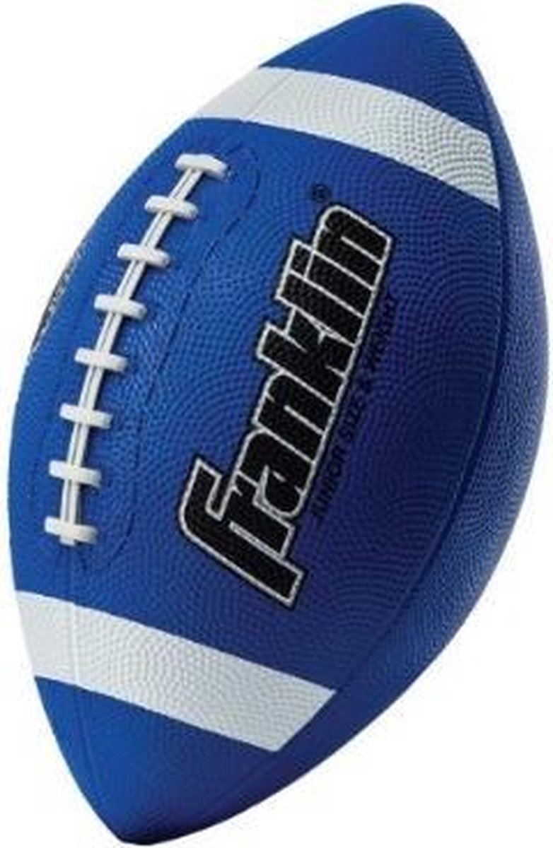 Franklin Grip-Rite 100 Rubber | blauw | maat 9 - 12 jaar | American Football