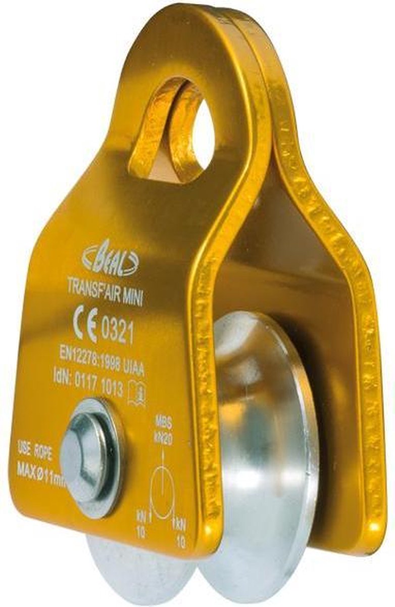 Beal Transf'Air Mini compacte enkele katrol