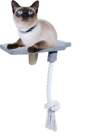 AFP - Skywalk - Kattenmeubel - Platform met Touw! - L 30 x B 26x H 50 cm