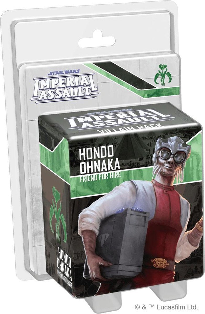 Asmodee Star Wars Imperial Assault Hondo Ohnaka Villain P. - EN