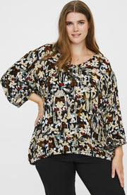 Blouse WRESTA Junarose print