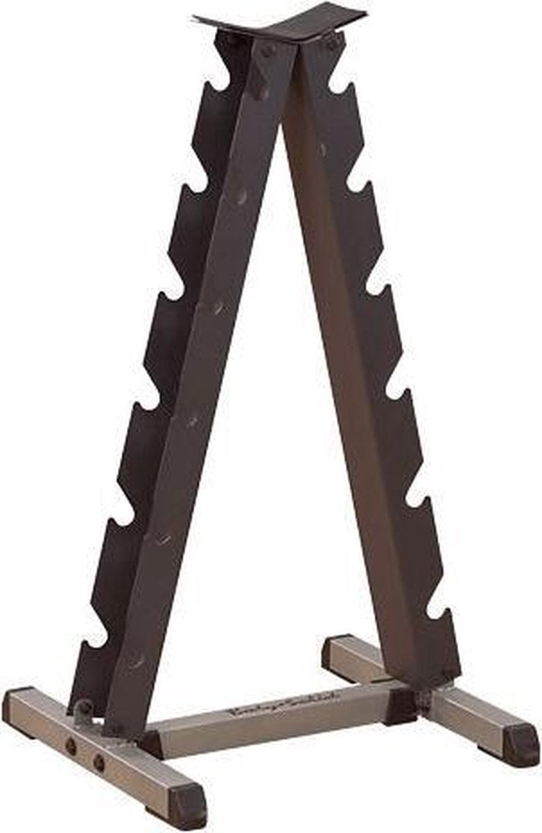 Vertical Dumbbell Rack Body-Solid - voor 6 paar dumbbells - opbergrek voor losse gewichten