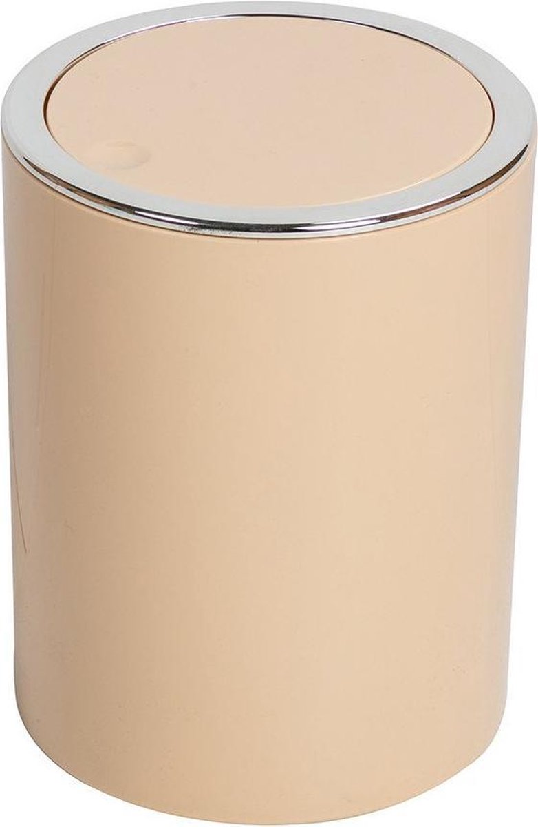 Baytex Afvalemmer 5L Shiny Beige