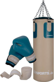 ScSPORTS® Boksset - Bokszak 25 kg - Incl. bokshandschoenen en bandages  - Volwassenen
