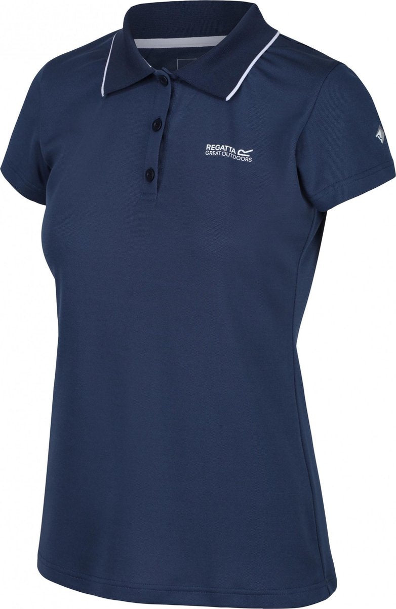 Regatta - Maverick V Dames Poloshirt - Denim - Maat 46