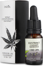 India Cosmetics |Biologisch CBD Olie 20% CBD 2000mg | Volledig natuurlijke CBD oliën