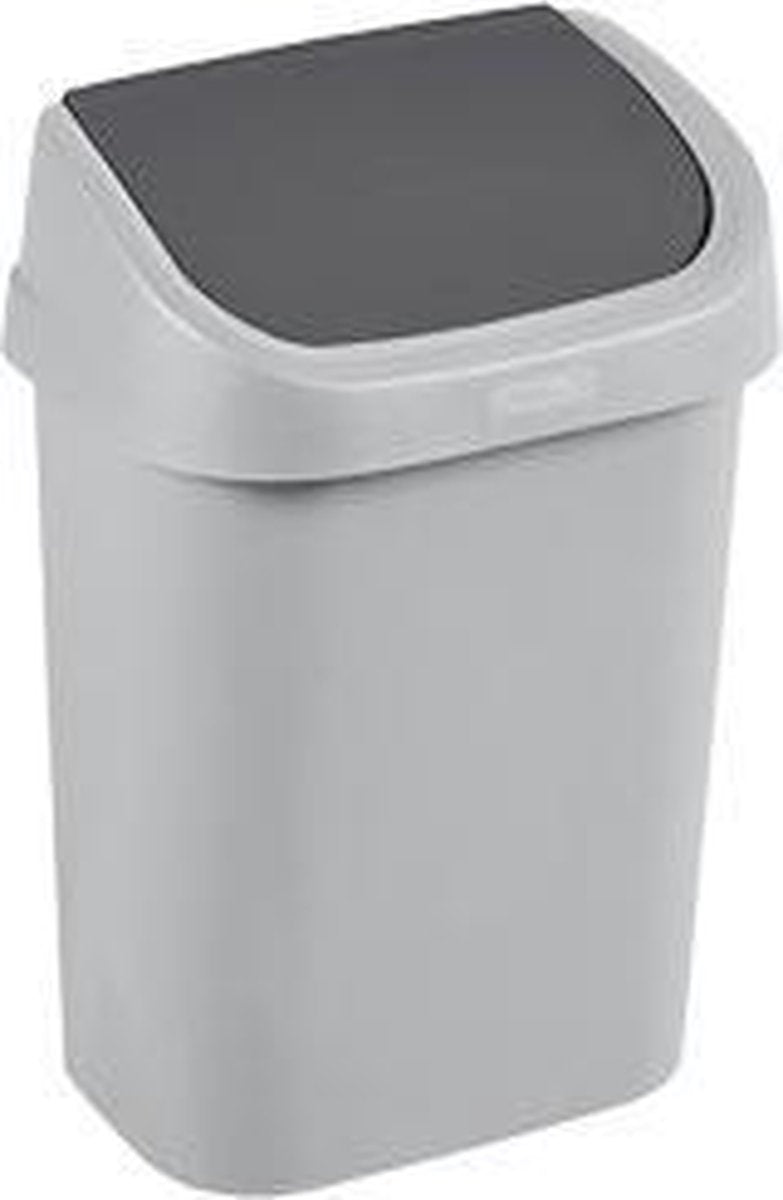 Allibert Mistral afvalbak 25 L - lichtgrijs