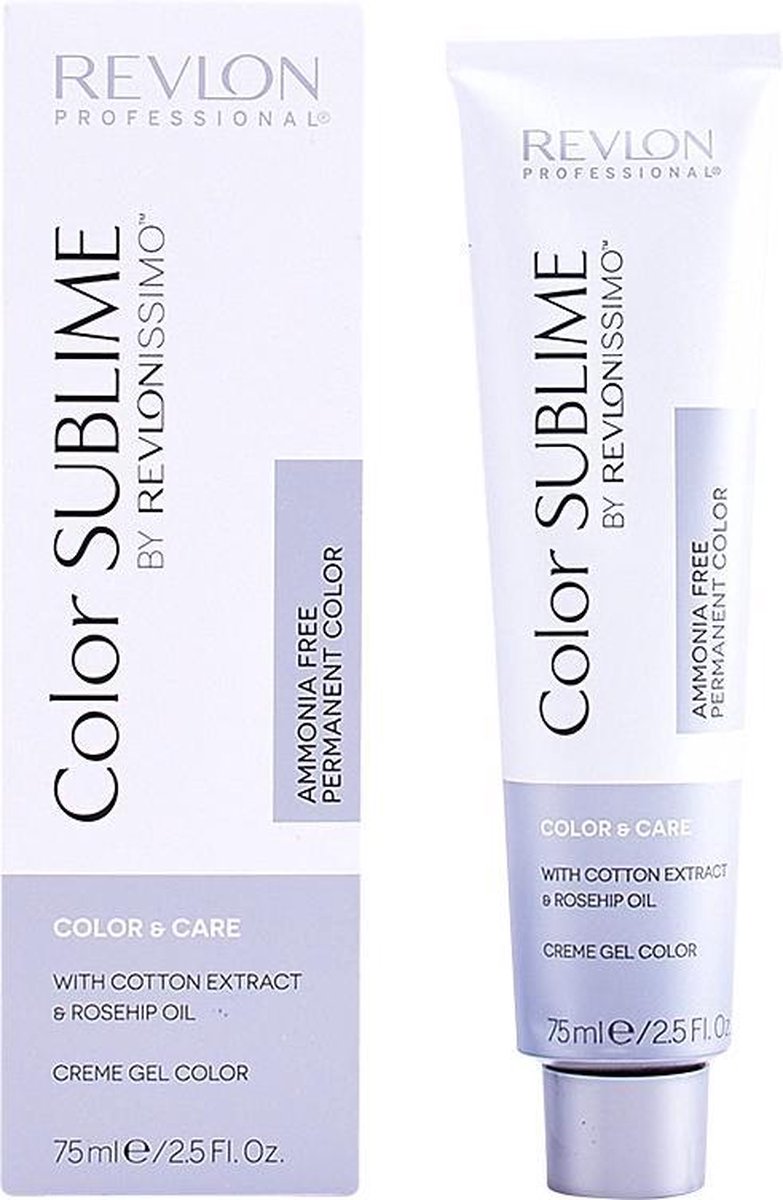 Revlon Color Sublime Creme Gel Color Ammonia Free #4 75 Ml