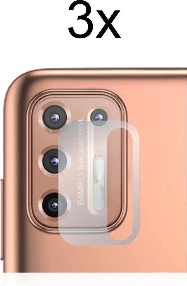 Beschermglas Motorola G9 Plus Screenprotector - Camera Lens Screenprotector - 3x