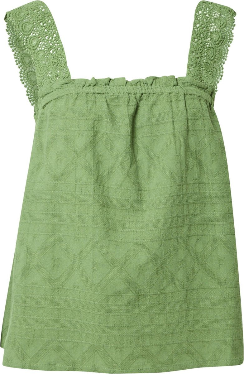 Roxy top the love party Groen-L