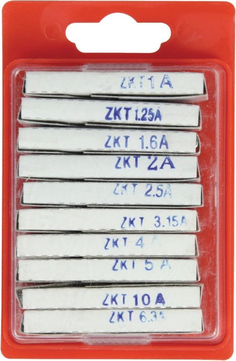 Fixapart ZKT ASS1 Assortiment Glaszekeringen 5x20 Traag