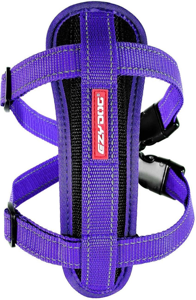 EzyDog Chest Plate Hondenharnas / tuig - L - Paars
