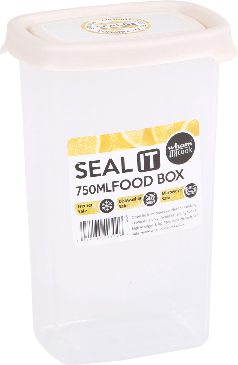 Seal It Opbergbox Rechthoekig