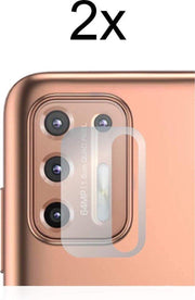 Beschermglas Motorola G9 Plus Screenprotector - Camera Lens Screenprotector - 2x