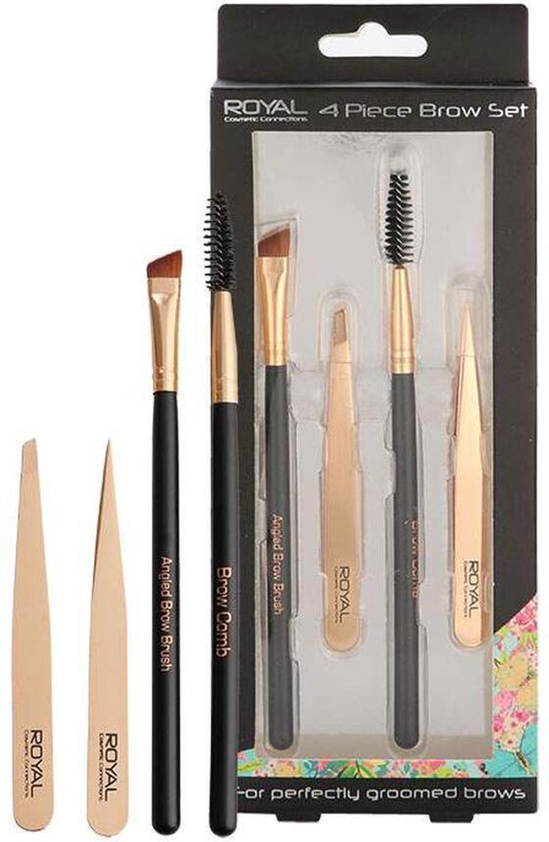 Royal 4 piece brow set