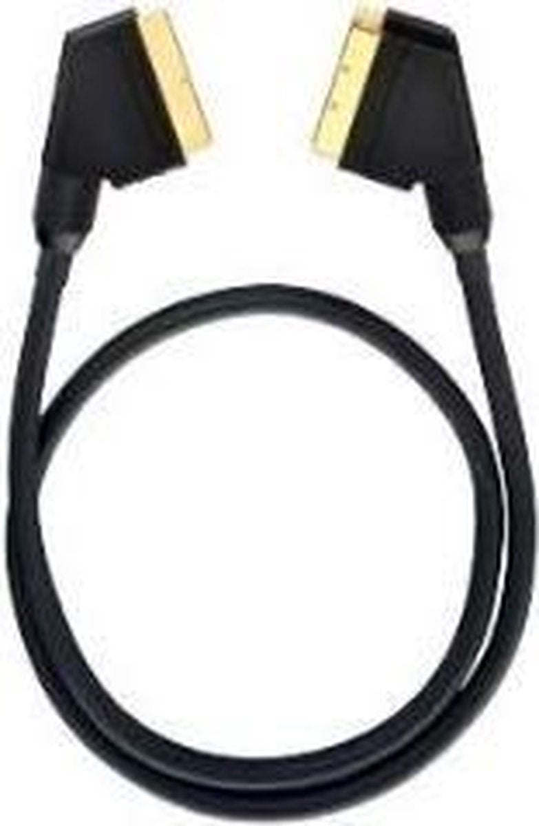 OEHLBACH EASY CONNECT SCART 1m SCART-kabel SCART (21-pin) Zwart