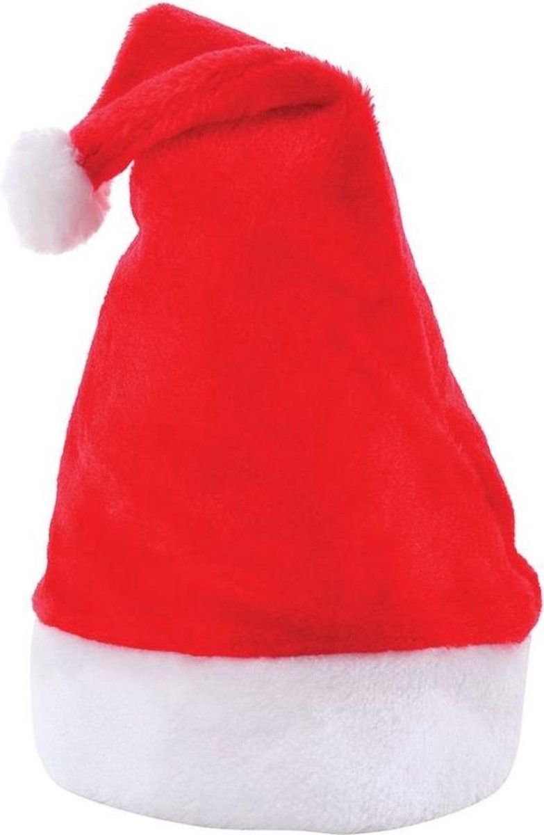 Benza Luxe Kerstmuts - Rood - 10 stuks