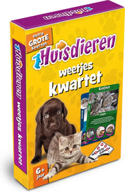 Huisdieren Weetjeskwartet - Kaartspel - Special Edition