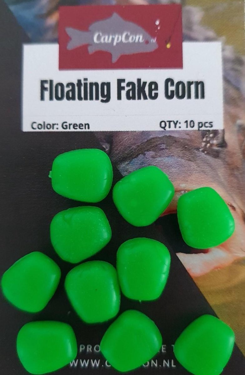Floating Fake Corn - Soft - Groen - 10 stuks - Zachte Pop Up Mais