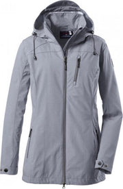 Killtec softshell damesjas Solena jeansblauw - maat 50
