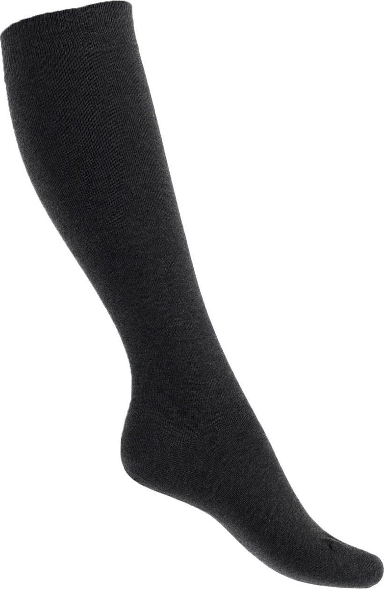Bonnie Doon - Dames - Cotton Knee-High - Oxford Heather - maat 39-42 (2 paar)