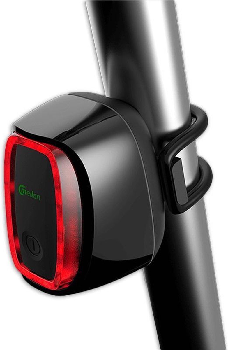 Meilan Achterlicht Met Remlicht X6 Usb Zwart