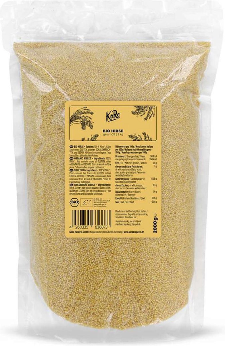 KoRo | Biologische gierst 2 kg