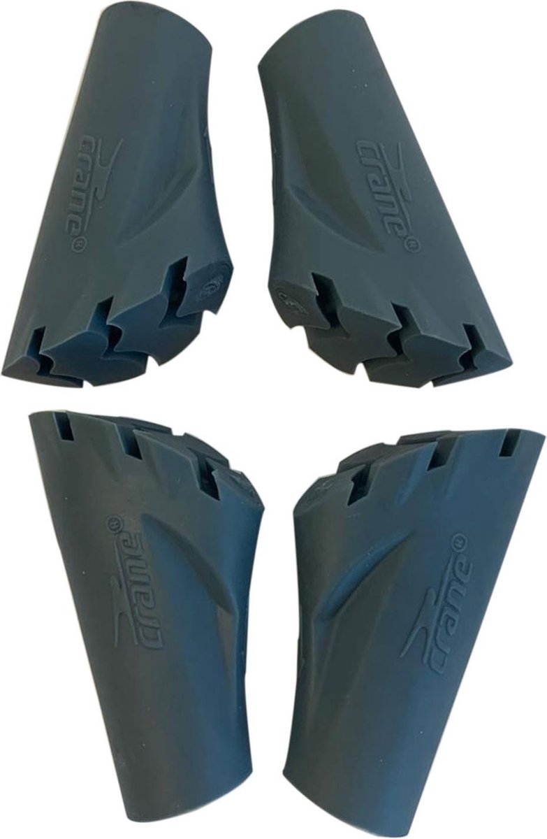 Crane - Nordic Walking Doppen - 4 stuks - Grijs - Wandelen - Sportief
