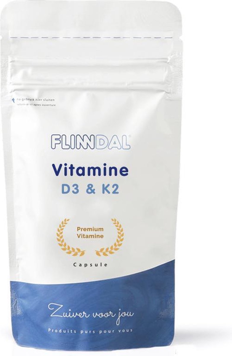 Vitamine D3 & K2 - 90 capsules - 62
