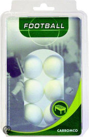Tafelvoetbal Ballen - 6 Stuks