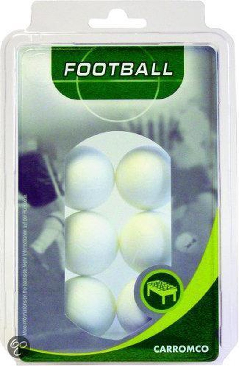 Tafelvoetbal Ballen - 6 Stuks