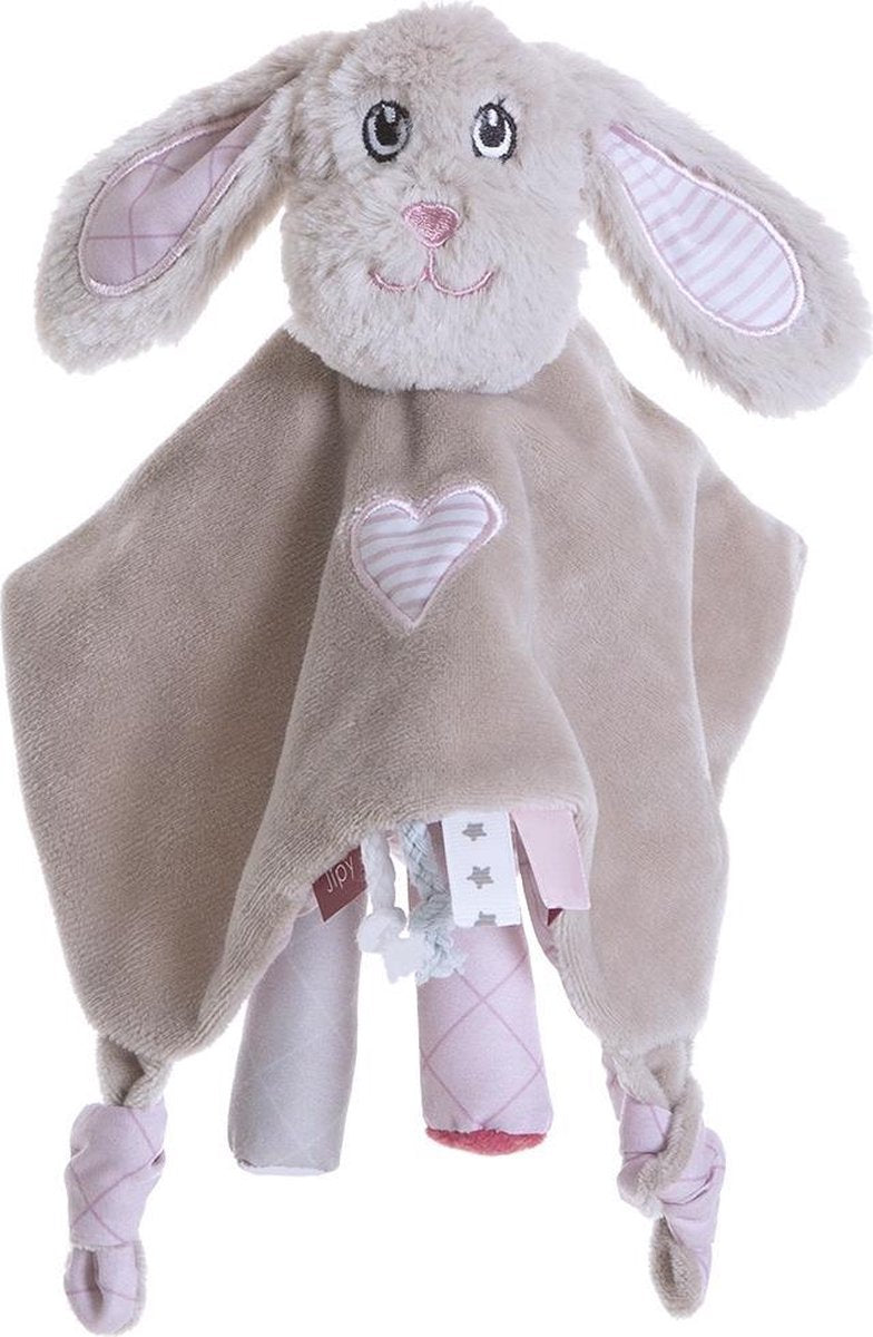 Jipy Knuffeldoekje Hond Roze