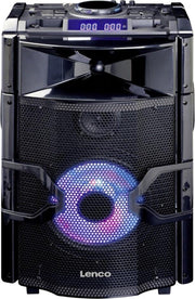 Lenco PMX-250 - Party Speaker met 200w vermogen incl microfoon - Zwart
