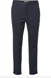 No Excess Chino Jersey Navy Blauw (957070207 - 078)