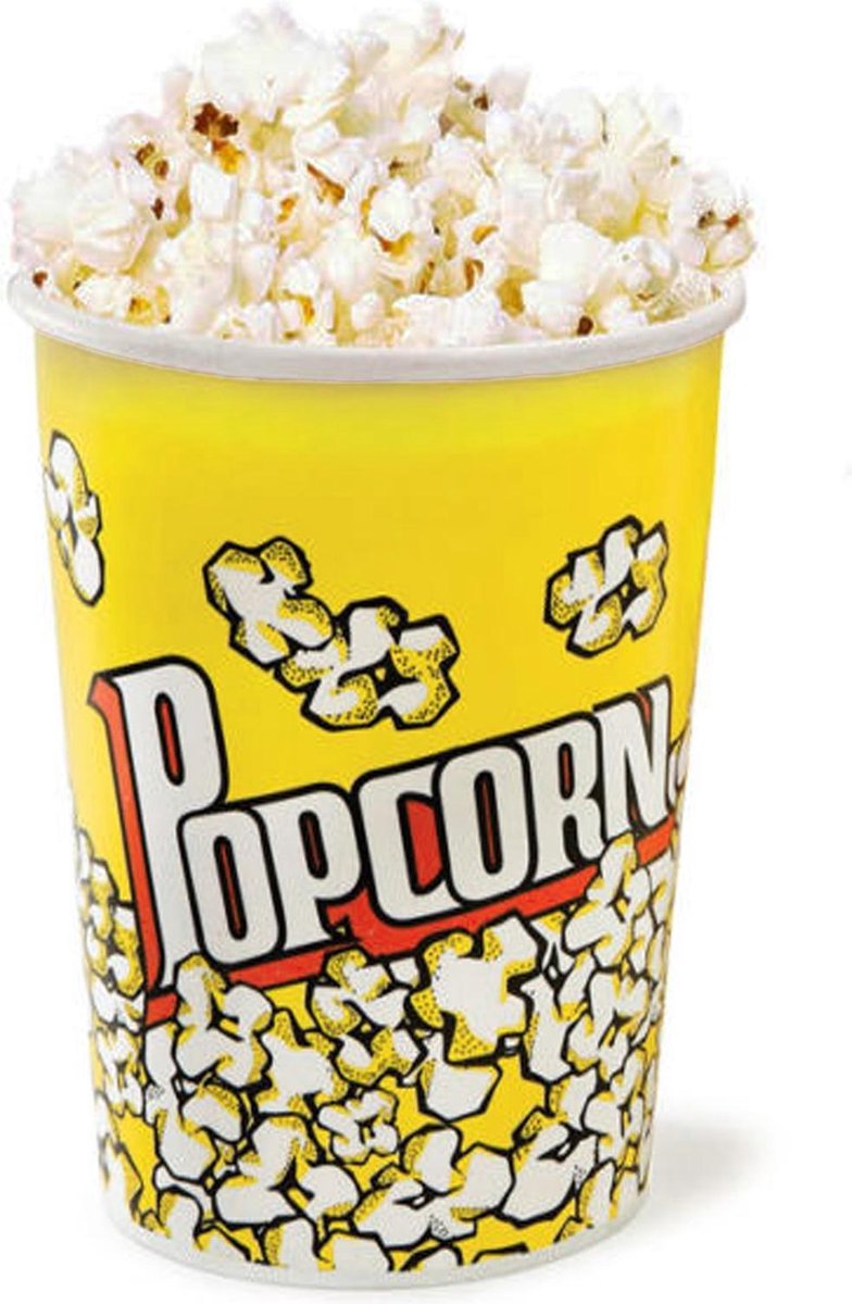 Set van 25 stuks 945 ml KuKoo Popcorn dozen - bakjes -  handig voor een popcorn machine / popcornmachine