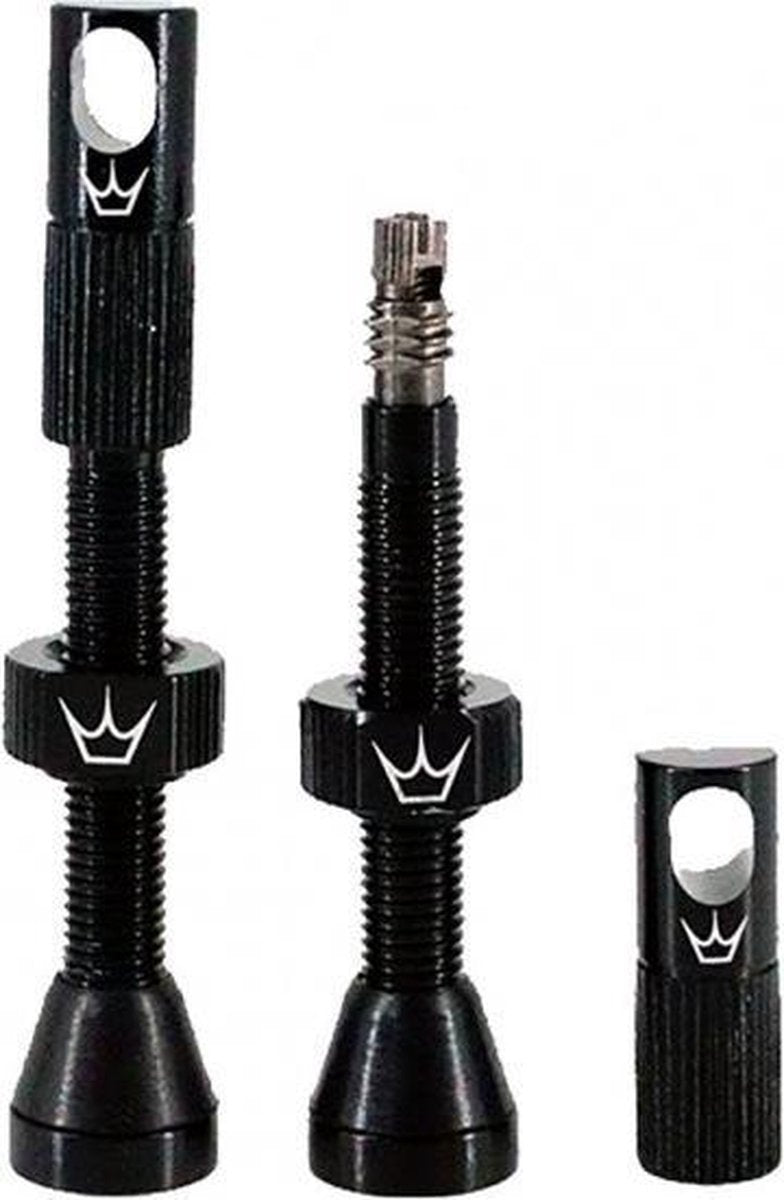 Peaty's Tubeless Ventielen Zwart 42 Mm