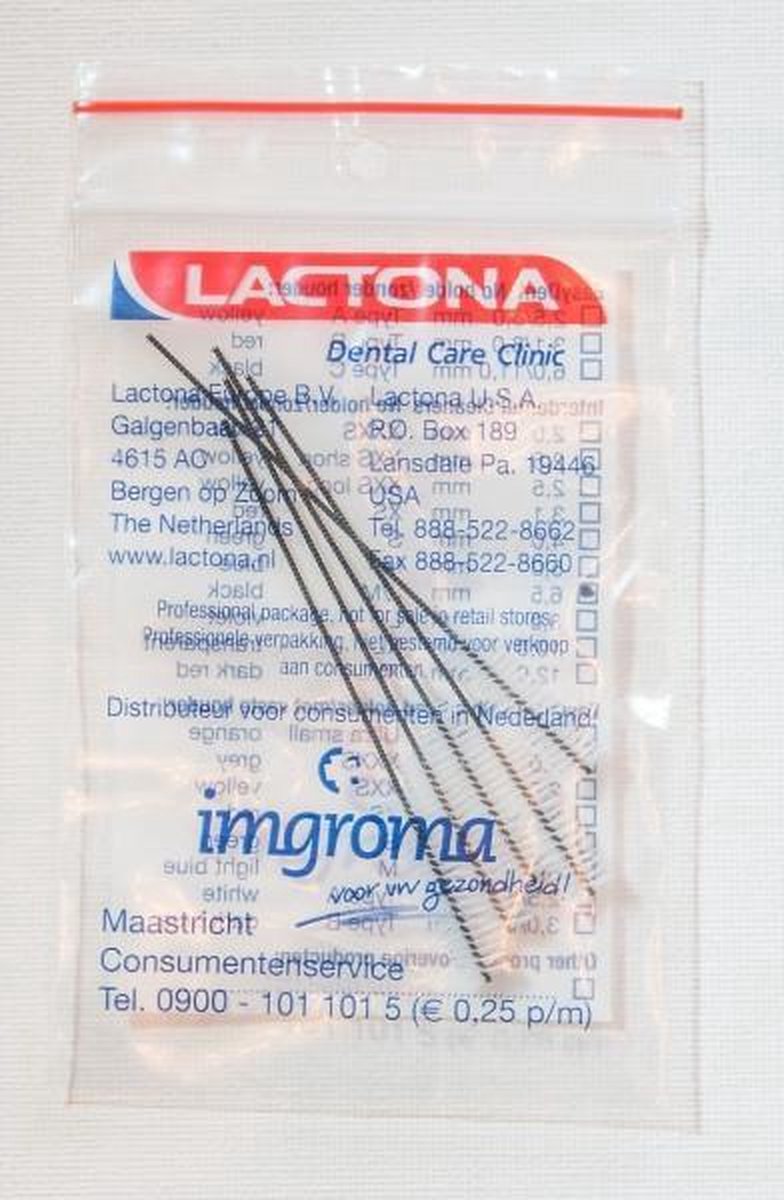Lactona Interdentaal Ragers Large/Medium 6